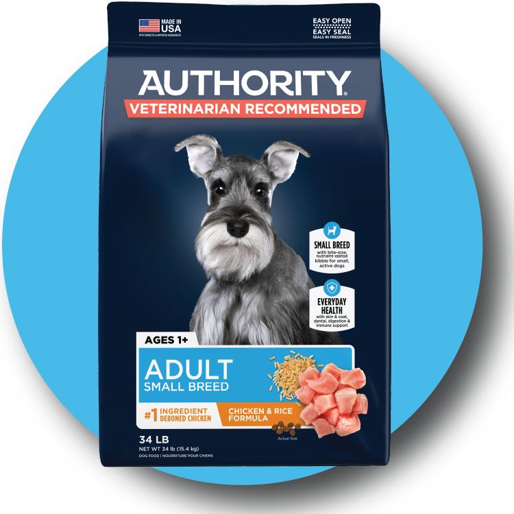Authority adult dog food