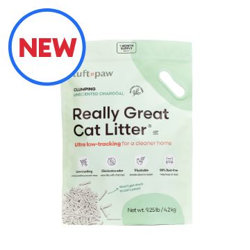 Tuft & Paw cat litter & new callout