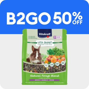 Bag of Vitakraft rabbit food
