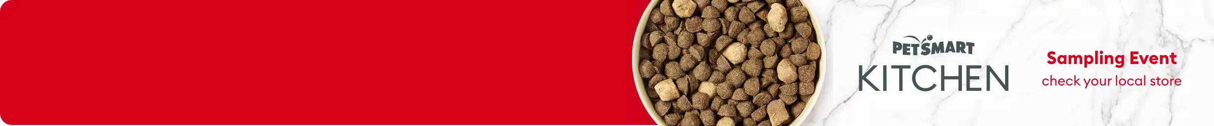 Bowl of Stella & Chewy's food with PetSmart Kitchen logo