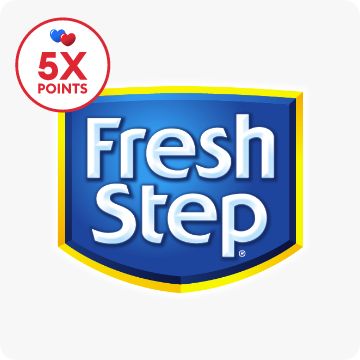 Fresh Step logo & 5X points callout