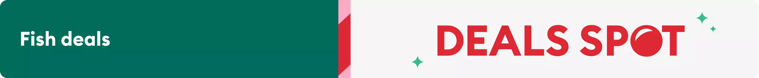 DEALS SPOT in red with starbursts