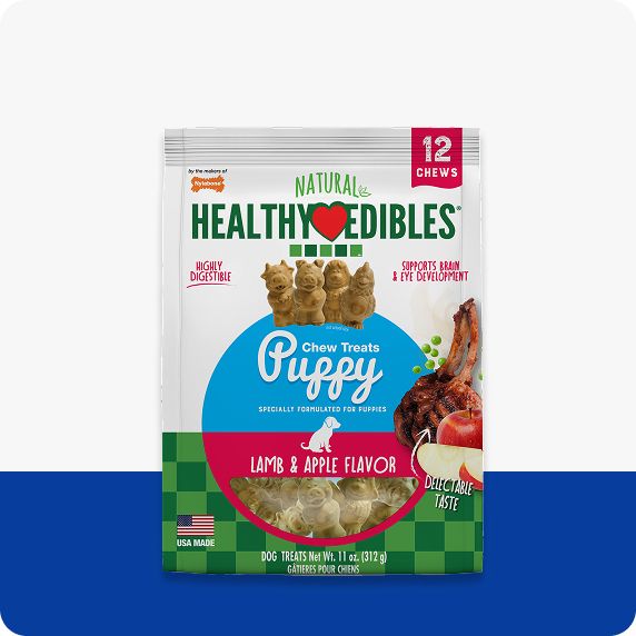Healthy Edibles puppy chew treats