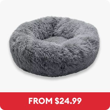 FurHaven Calming Cuddler Donut Medium Bed & the callout, From $24.99