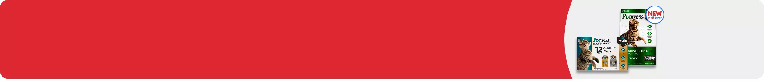 Nulo Prowess variety pack & Nulo Prowess Sensitive Stomach bag of food, New at PetSmart