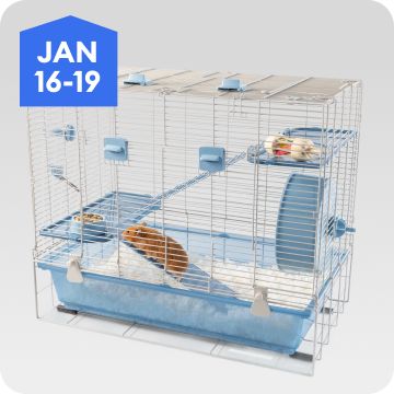 Small pet cage, January 16–19