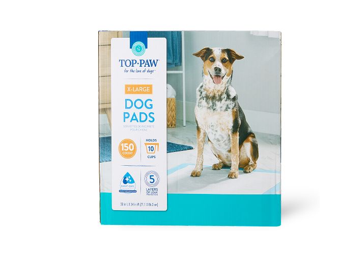 Top Paw disposable dog pads, diapers & wraps