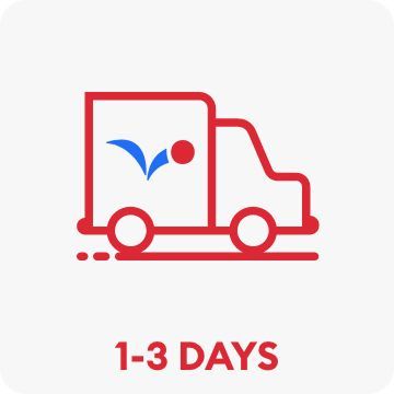 Delivery truck illustration & the text, 1-3 days