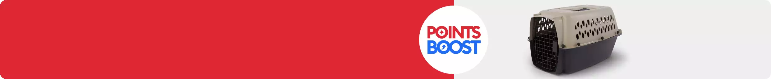 Points Boost lockup & a plastic carrier