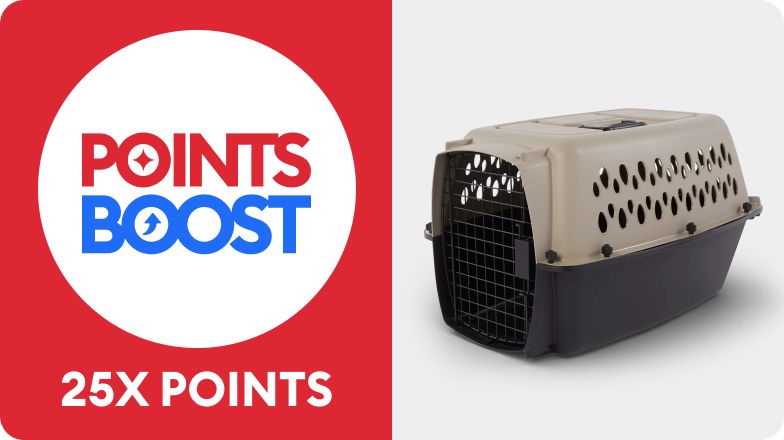 Points Boost lockup, 25X points callout & a plastic carrier