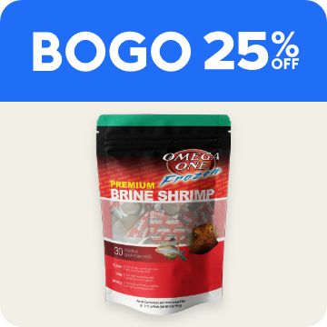 BOGO 50% OFF; Omega One frozen fish food