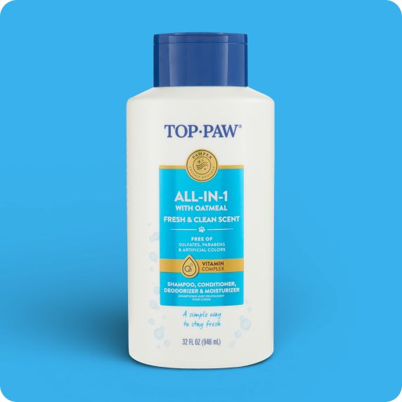 Top Paw all-in-1 shampoo & conditioner		