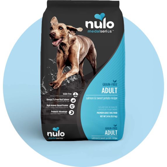Bag of Nulo dog food