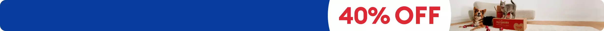 40% off autoship dog and cat