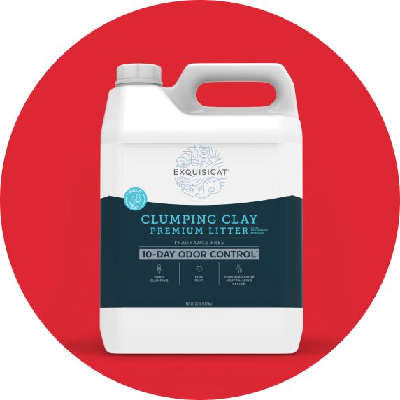 ExquisiCat Litter Premium Clumping Multi-Cat Clay Cat Litter