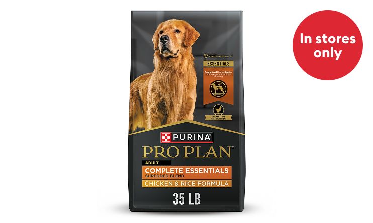 Purina Pro Plan Complete Essentials Shredded Blend Adult Dry Dog Food 