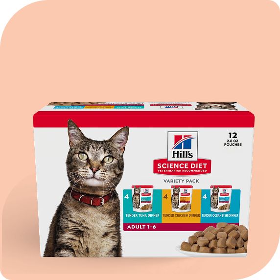 Hill's Science Diet Adult Wet Cat Food Variety Pack