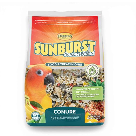 Higgins Sunburst Gourmet Blend Conure Food