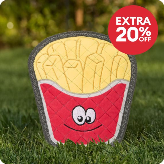 Extra 20% off callout & a French fry toy