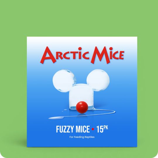 Arctic Mice Fuzzy Mice Pack of Feeding
