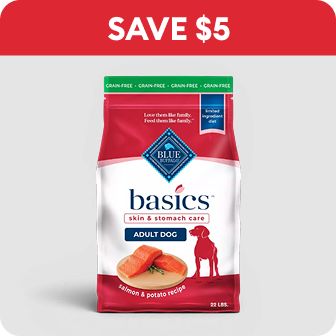 Blue Buffalo Basics Dry Dog food bag