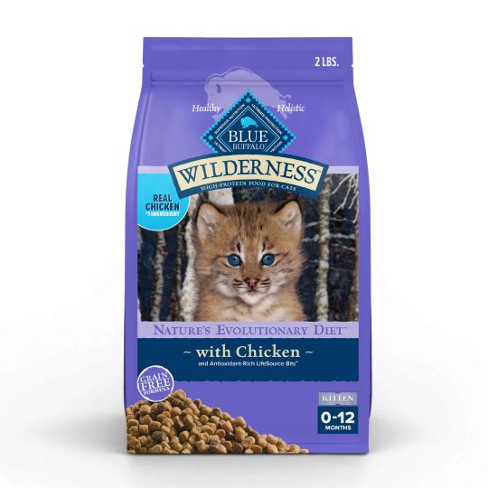Bag of Blue Wilderness cat food