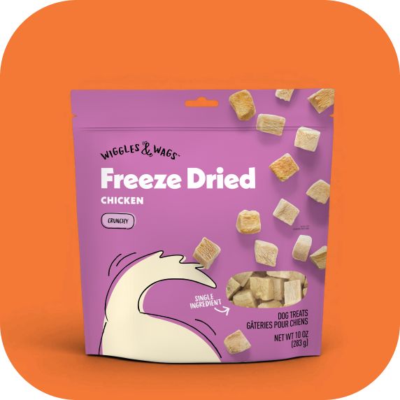Bag of Wiggles & Wags Freeze Dried Treats