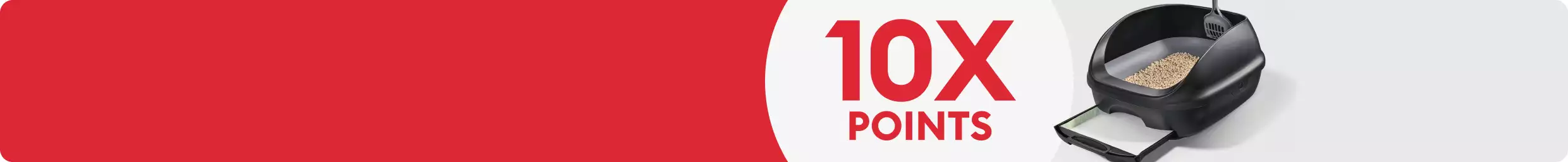 10X points callout & a Purina Tidy Cats Breeze Litter Box System Starter Kit