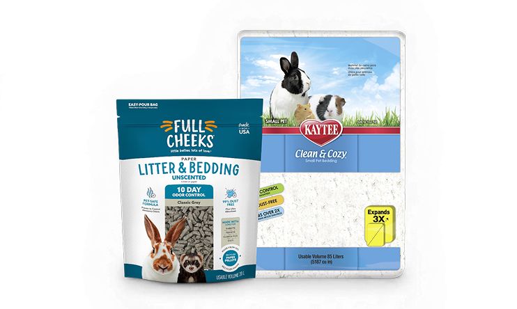 BOGO callout, a bag of Full Cheeks paper bedding