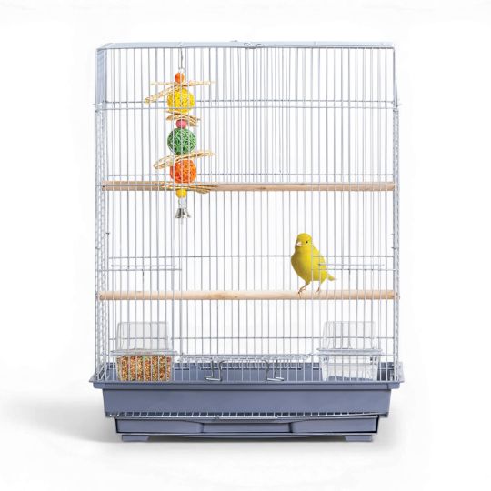 Save 25% callout and a bird cage