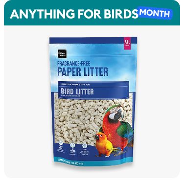 A bag of paper litter