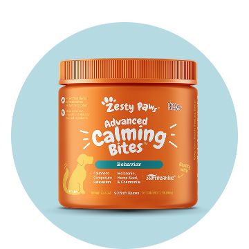 Zesty Paws calming bites