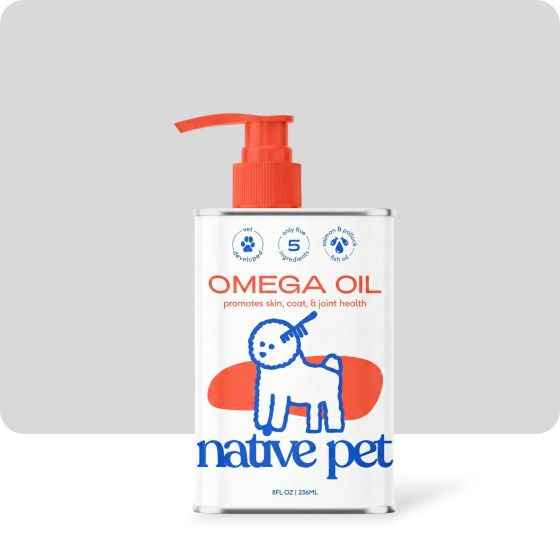 Native Pet Omega Oil container