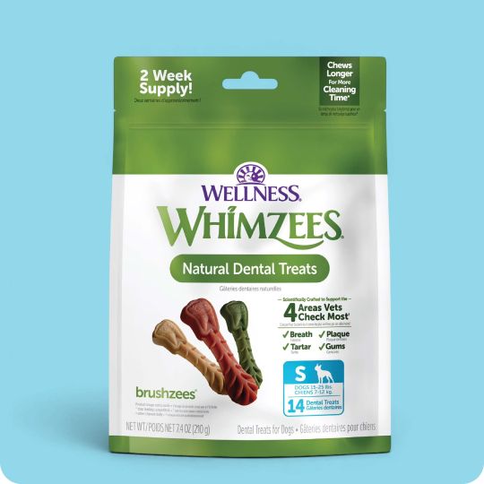 WHIMZEES Brushzees Dental Dog Treat