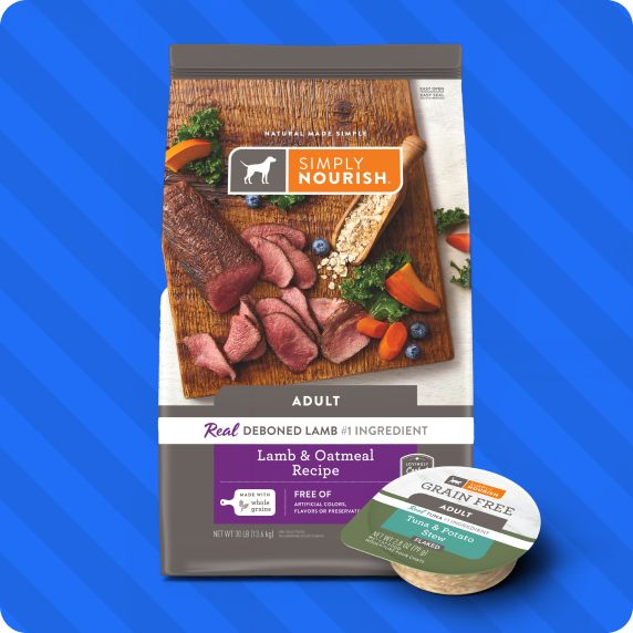 Simply Nourish dry dog food & wet cat food