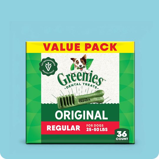 Value Pack of GREENIES dog dental treats