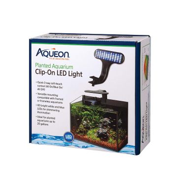 An LED light in a box
