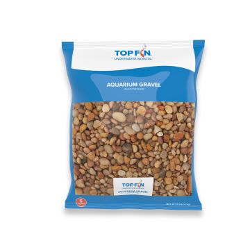 A bag of accent gravel