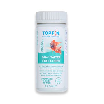 A testing kit bottle