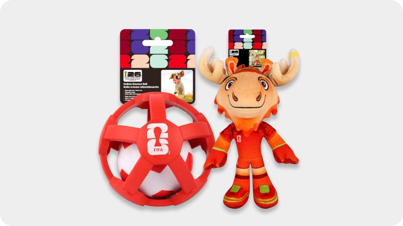 Two World Cup-themed toys