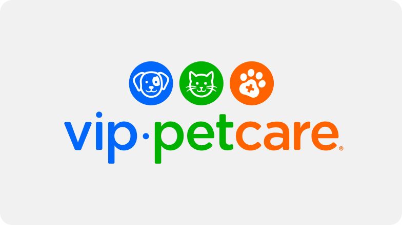 vip.pet.care. logo