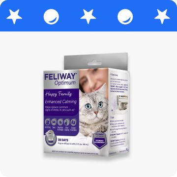 Cat calming supplement package