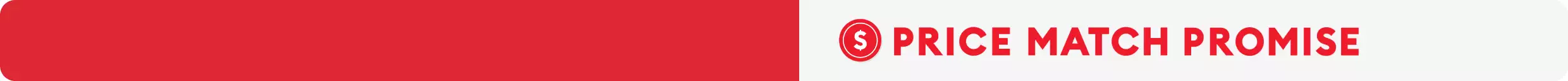 Dollar symbol & the callout, Price Match Promise