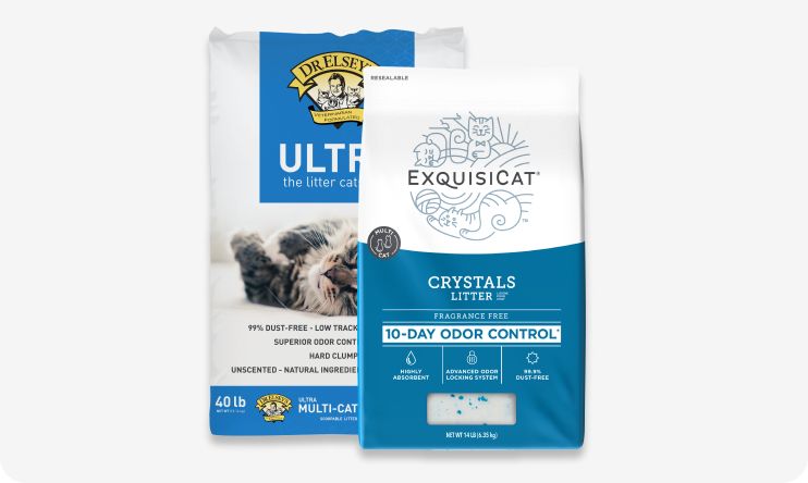 Buy 1, get the 2nd 20% OFF cat litter (excludes Catit)