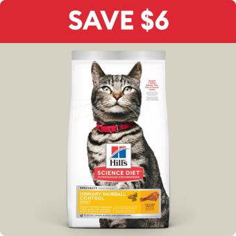 Hill's Science Diet Urinary Hairball Control Adult Dry Cat Food