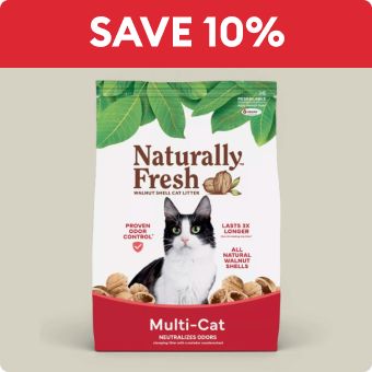 Naturally Fresh Multi-Cat Walnut Cat Litter