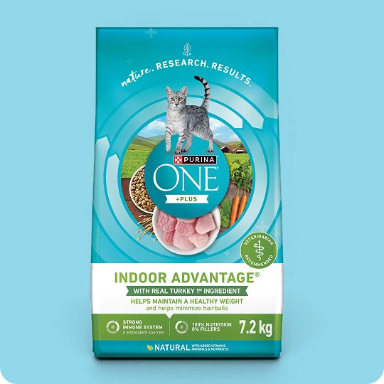Purina ONE +Plus Advantage Indoor Dry Cat Food