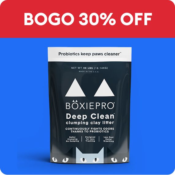 BoxiePro Clumping Clay Cat Litter