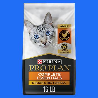 Bag of Purina Pro Plan cat food