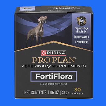 Purina Pro Plan Dog Veterinary Supplements FortiFlora Probiotic Powder